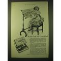 1924 Whitman's Sampler Chocolates Ad - Needle C...