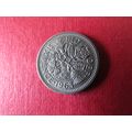 1963 QUEEN ELIZABETH II SIXPENCE FREE POST. (ed...