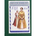 Fiji 1977 Silver Jubilee 30c Gold Supertunica U...