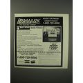 1990 Damark Black & Decker Deluxe wireless security system Ad
