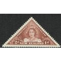 New Zealand 1943 Health Issue 2d + 1d Red Brown...