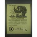 1949 Royal Air Force Ad - Commissions for men considered suitable