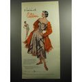 1951 Catalina Dragon Fly Swimsuit Ad - Go Carribean with Catalina