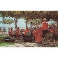 Jamaica Military Band West Indies Postcard