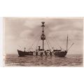 B758 THE BRAKE LIGHTSHIP. PRINTED POSTCARD