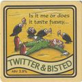 BEER MAT - ALLGATES BREWERY - TWITTER & BISTED ...