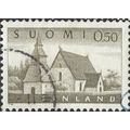 FINLAND, Lammi Church, grey 1963, 0.50Mk, #3