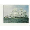 Sailing Ship DAR POMORZA Postcard by Kenbe