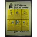 1963 Allen-Bradley Ad - Bulletin 709 Series K Starters