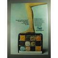 1968 Burlington Cameo Pantyhose Ad - No Girl Would