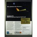 1987 SAA South African Airways and American Express Gold Card Ad