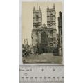 vintage postcard Westminster Abbey, London