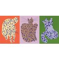 Cats With Spotty Measles Spotted Fur 3x Cat Pai...
