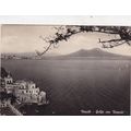Napoli Golfo con Vesuvio Italy Real Photo Postc...