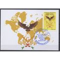 Madagascar 2017 carte maximum Mi. 2689 Faune Oi...