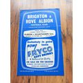 1959/60 Brighton vs Scunthorpe (signed) - Divis...