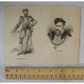 1860s engravings - Earl of Leicester