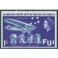 Fiji 1968 1s deep violet & turquoise-green King...