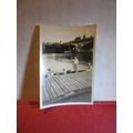 PUNTING ON THE RIVER , 1920-30s? small photographs =