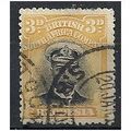 Rhodesia 1913 SG210 3d Black & Yellow Fine Used...