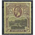 St Helena 1913 SG767 3d Black & Purple/Yellow M...
