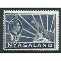 Nyasaland 1938 SG134 3d Blue Mounted Mint .....