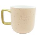 Pink Mug Ceramic 9 CM with Black Dots & Antique...