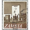 ZAMBIA, National Museum, Livingstone, brown 1968, 5n, #5