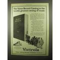 1922 Victor Victrola Ad - Record Catalog the Gr...