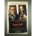 1990 Tango & Cash Movie Ad - Sylvester Stallone and Kurt Russell