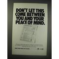 1990 IRS Internal Revenue Service Ad - Don't let this come between you