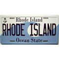 Rhode Island License Plate Novelty Fridge Magnet