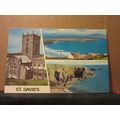 multiview, ST. DAVID'S, Wales unused postcard P...
