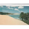 Lagoinha Beach Brazil Postcard used VGC