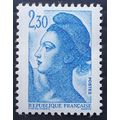 FRANCE: 1982 Liberty 2f.30 blue: SG2468 MNH