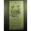 1958 Abercrombie & Fitch Swim suits Ad - Two for the sea scene