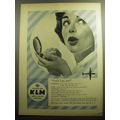 1958 KLM Airlines Ad - Can't I go, too?