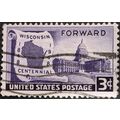 STAMP United States SG954 1948 3c Centennial of...