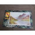 Clan Stewart Tartan Postcard - Loch Side / Ben ...