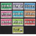 St. Vincent Bicentenary of US Revolution 10v 19...