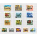 RHODESIA 1965 INDEPENDENCE OVERPRINT SET SG372 ...