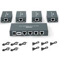 1X4 HDMI Extender Splitter over Cat5E/Cat6/Cat7...