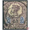 1892 SG207a 5d Dull Purple & Blue Fine Used