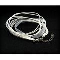 Pretty White Cord Voile Choker Necklace Chain J...