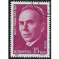 Mi 2071: 35 b. bright purple Romanian Celebriti...