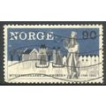 Norway 1965 - SG584 - 90 ore black/blue - St. S...