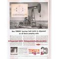 TIMKEN ROLLER BEARING COMPANY 1955 oil well Ems...