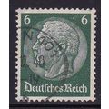 GERMANY 1933 3RD REICH HINDENBURG 6pf USED SG49...