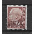 WestGermany.SG1116 60pf Pres. Heuss (Brown).Fin...