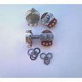 A500K long pot set of four for Gibson Les Paul ...